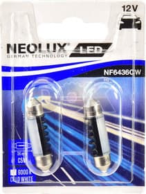 Автолампа Neolux® C5W SV8,5-8 0,5 W біла nf6436cw02b