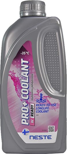 Neste Pro + Coolant W G13 красный -40 °C готовый антифриз