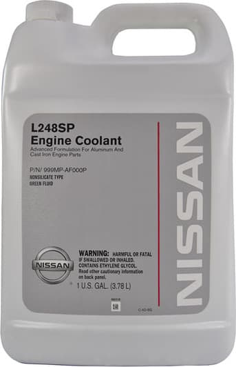 Nissan Coolant L248SP зеленый концентрат антифриза