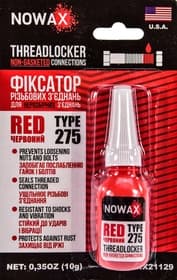 Фиксатор резьбы Nowax Threadlocker Non-Gasketed Connections красный