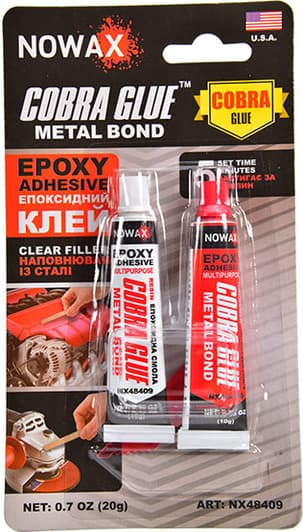 Клей Nowax Metal Bond Epoxy Adhesive