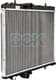 53424 NRF Радиатор охлаждения двигателя