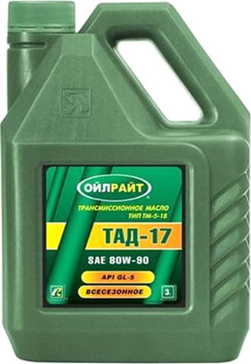 Oil right ТАД-17 ТМ-5-18 GL-5 80W-90 (3 л) трансмісійна олива