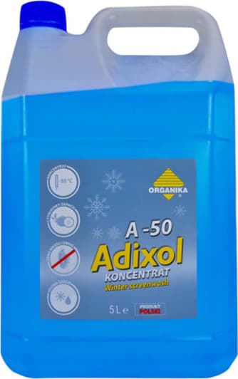 Концентрат омивача Organika Adixol зимовий -50 °С цитрусовий (5 л)