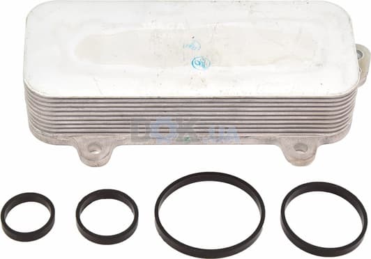 09476 OSSCA Масляный радиатор двигателя