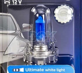 Автолампа Philips DiamondVision H7 PX26d 55 W синяя 12972DVB1