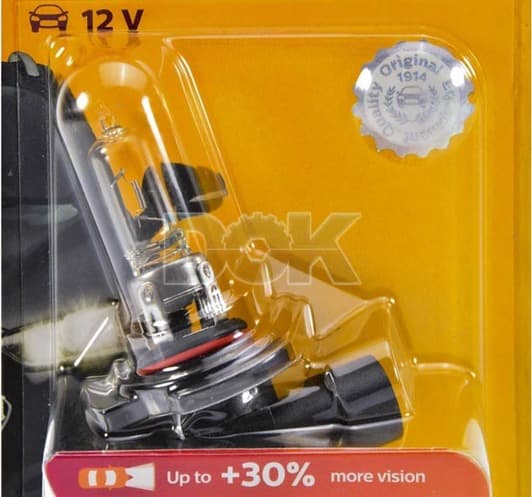 Автолампа Philips Vision HB3 P20d 65 W прозора 9005PRB1