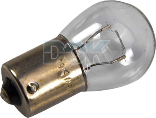 Автолампа Philips Vision P22 BA15s 15 W прозрачная 12401CP