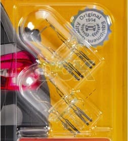 Автолампа Philips Vision W21/5W W3x16q 5 W 21 W прозрачная 12066B2