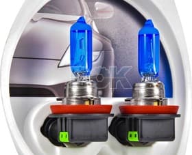 Автолампа Philips DiamondVision H11 PGJ19-2 55 W синяя 12362DVS2