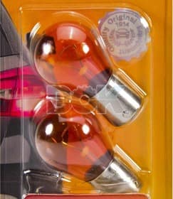 Автолампа Philips Vision PY21W BAU15s 21 W оранжевая 12496NAB2