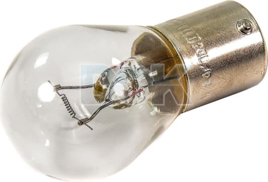 Автолампа Philips Standard P21W BA15s 21 W прозора 13498cp