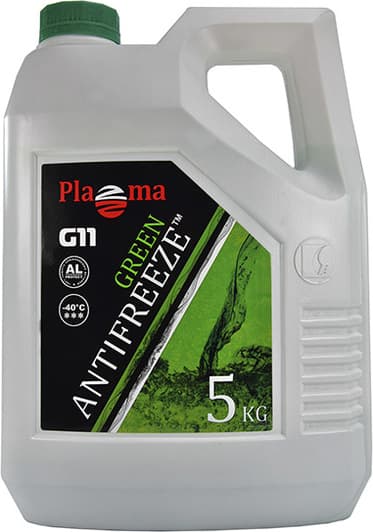 Plazma G11 зеленый -40 °C, 5 л готовый антифриз