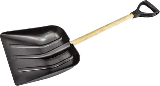 Лопата для уборки снега Poputchik 12-003-D