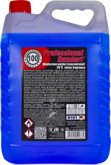 Концентрат омивача Professional Hundert зимовий -70 °С (5 л)