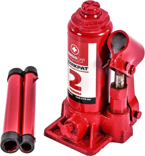 Домкрат ProSwissCar пляшковий гідравлічний 2 т BJ-01