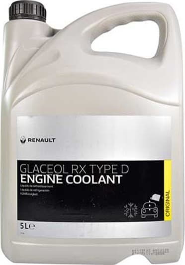 Renault / Dacia Glaceol RX type D зелений -21°C, 5 л (7711428130) готовий антифриз
