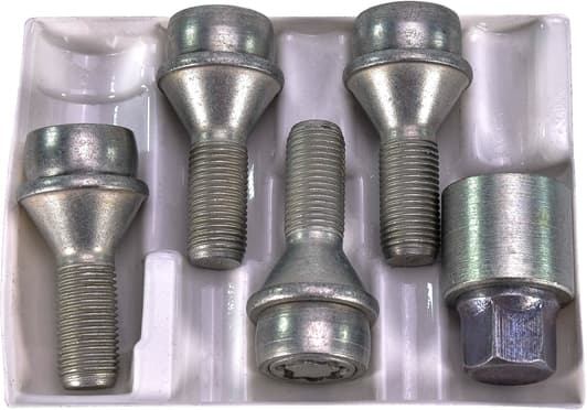 Комплект болтів-секреток із ключем Renault / Dacia 7711239161