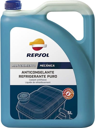 Repsol Anticongelante Puro Bote G11 синій 5 л (RP700R39) концентрат антифризу