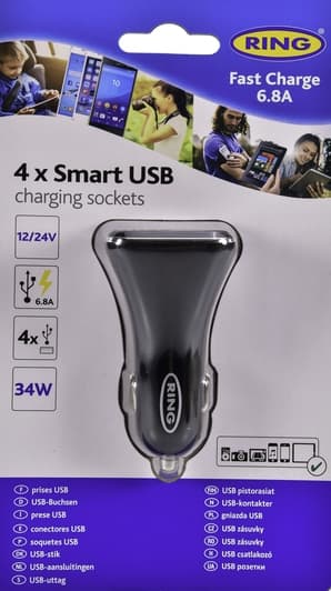 USB зарядка в авто Ring RMS21