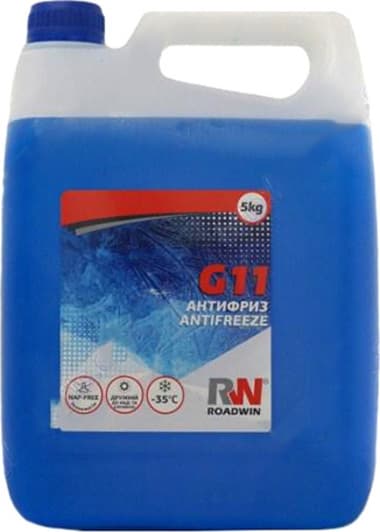 Roadwin G11 синий -35 °C, 5 л (c01213) готовый антифриз