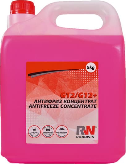 Roadwin G12 червоний 5 л (c01333c) концентрат антифризу