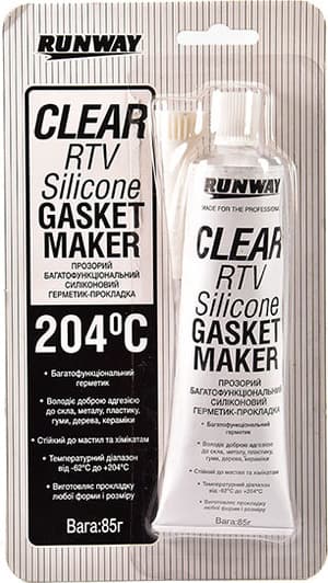 Runway Gasket Maker прозорий формувач прокладок