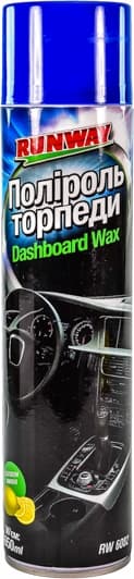 Полироль для салона Runway Dashboard Wax лимон 650 мл (RW6082)