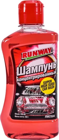 Концентрат автошампуня Runway Super High Suds Car Wash воск