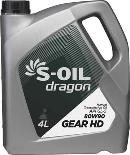 Трансмісійна олива S-Oil DRAGON GEAR HD GL-5 85W-140 мінеральна