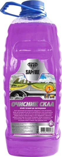 Омивач скла Sapfire літній (3 л)
