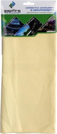 Салфетка Sapfire 002890 микрофибра 35х40 см