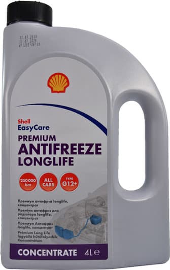 Shell Premium Long Life G12+ красный 4 л (PBT75B) концентрат антифриза