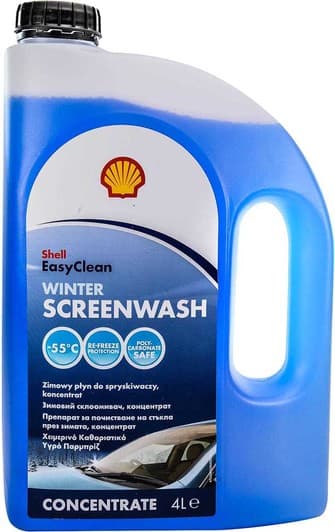 Концентрат омывателя Shell зимний -55 °С (4 л)