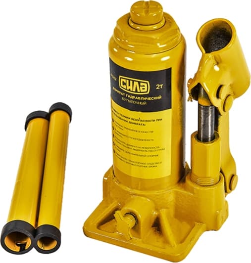 Домкрат Сила бутылочный гидравлический 2 т 271002
