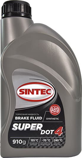 Sintec Super DOT 4, 0,91 л (800735) гальмівна рідина
