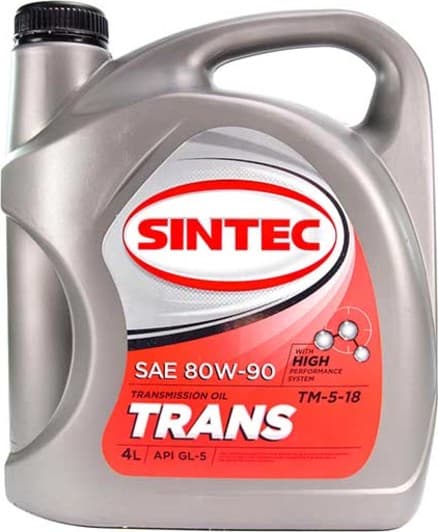 Sintec ТМ5-18 GL-5 80W-90 (4 л) трансмісійна олива