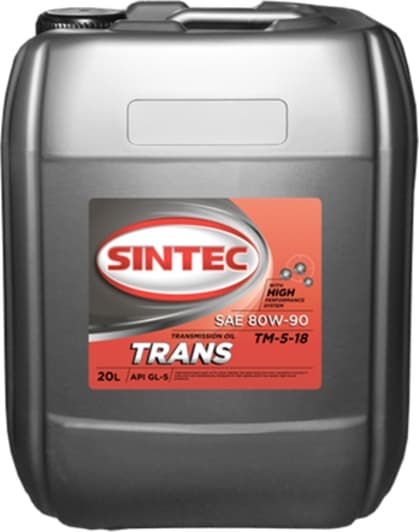 Sintec ТМ5-18 GL-5 80W-90 (20 л) трансмісійна олива