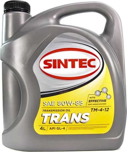 Sintec ТМ4-12 GL-4 80W-85 (4 л) трансмісійна олива