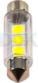 Автолампа Solar C10W SV8,5 прозрачная ls255p