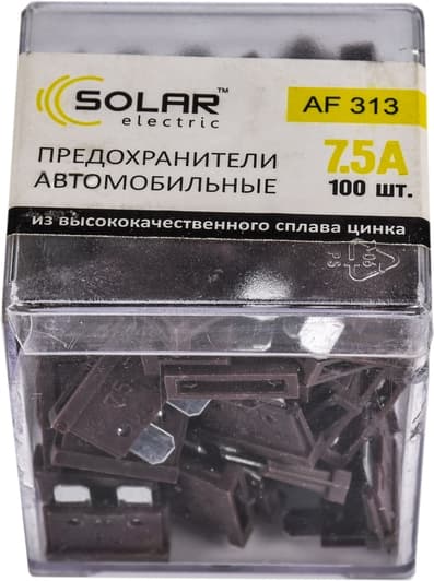 Набор предохранителей Solar af313 FT midi (normal) 100 шт.