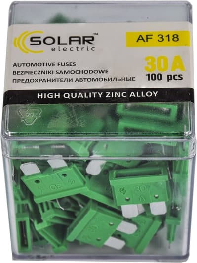 Набор предохранителей Solar af318 FT midi (normal) 100 шт.