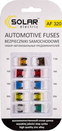 Набор предохранителей Solar af320 FL micro 10 шт.