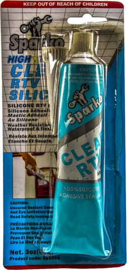 Sparco Clear RTV Silicone герметик чорний (85 г)