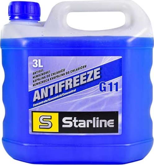 Starline G11 синий 3 л (SNAG113) концентрат антифриза