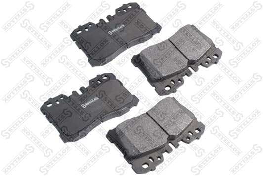 000 084B-SX Stellox Тормозные колодки