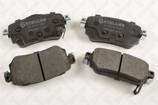 000671BSX Stellox Гальмівні колодки