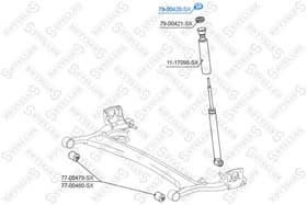 Втулка стабілізатора Втулка стабілізатора