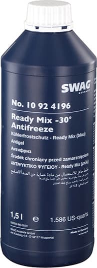 SWAG Ready Mix G11 синій -30 °C готовий антифриз