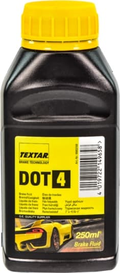 Гальмівна рідина Textar DOT 4 пластик
